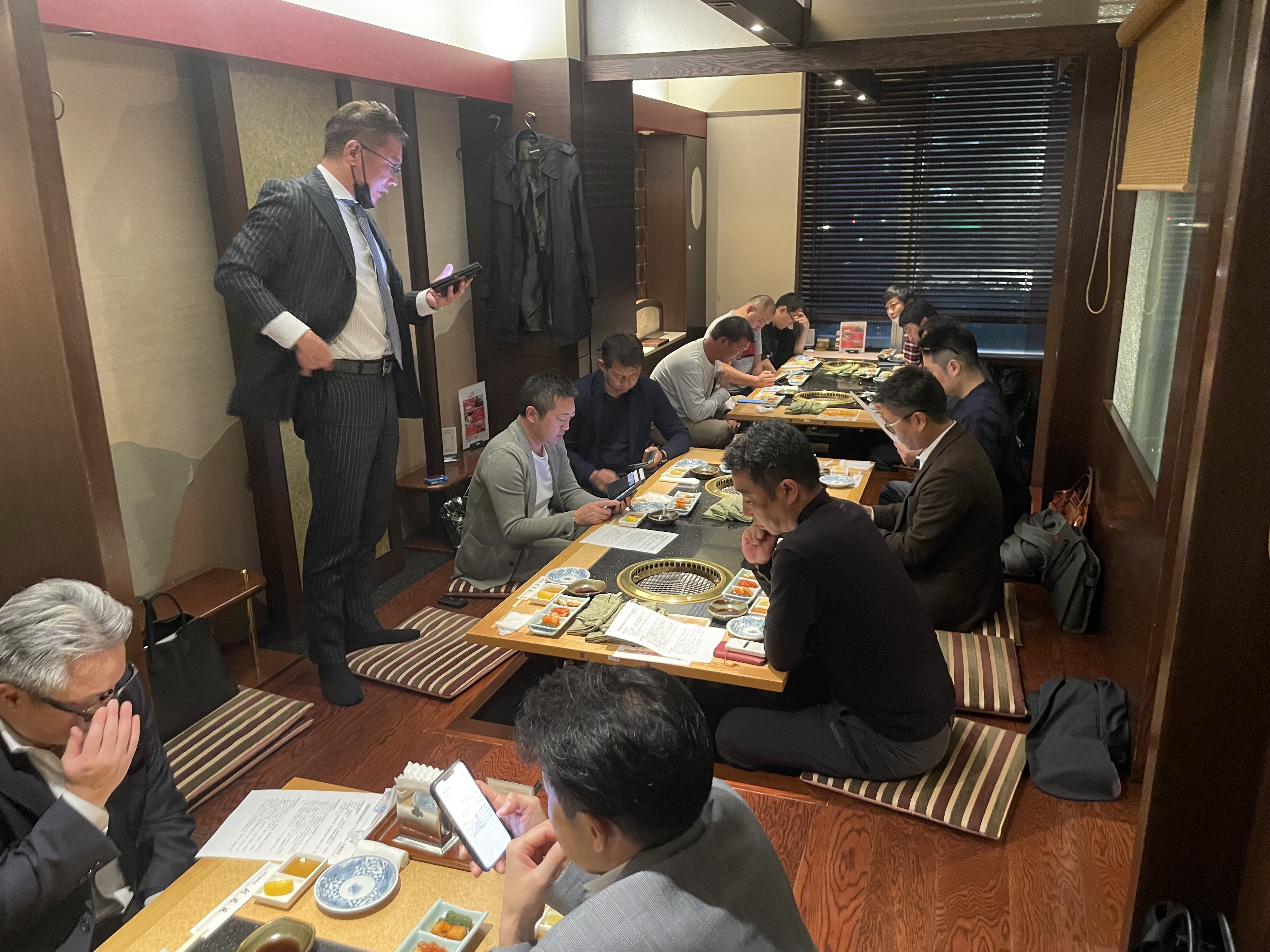 朝銀西信用組合ビジネスCLUB忘年会